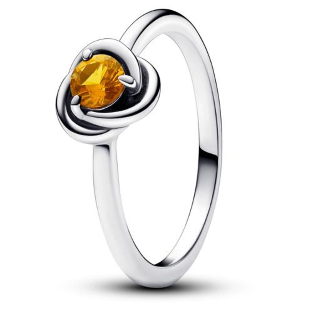 Pandora November Honey Eternity Circle Ring